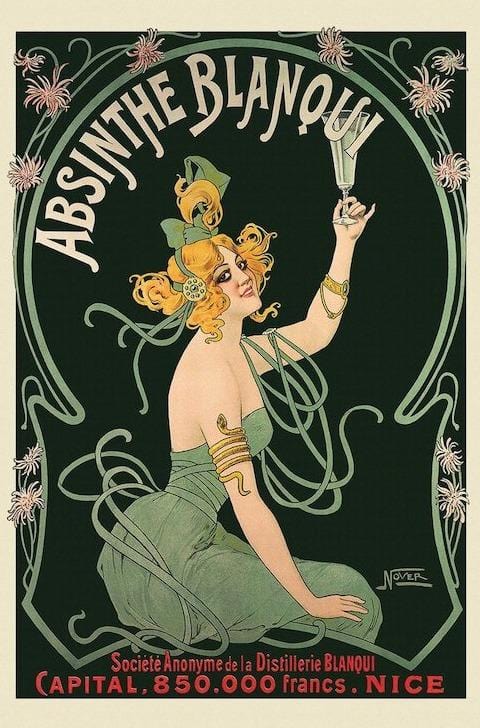 Posters Absinthe Blanqui Vintage - Poster 000203