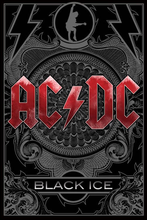AC/DC - Black Ice - Poster – TrippyStore