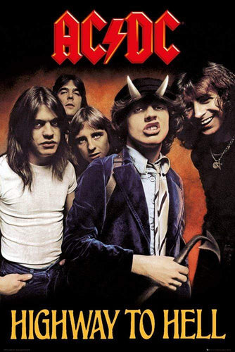 Posters AC/DC - Highway to Hell in Color - Poster 101970