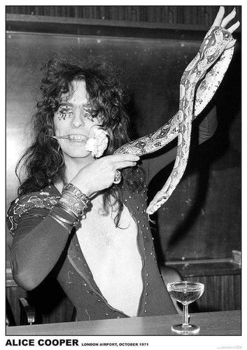 Posters Alice Cooper - Snake - Poster 101958