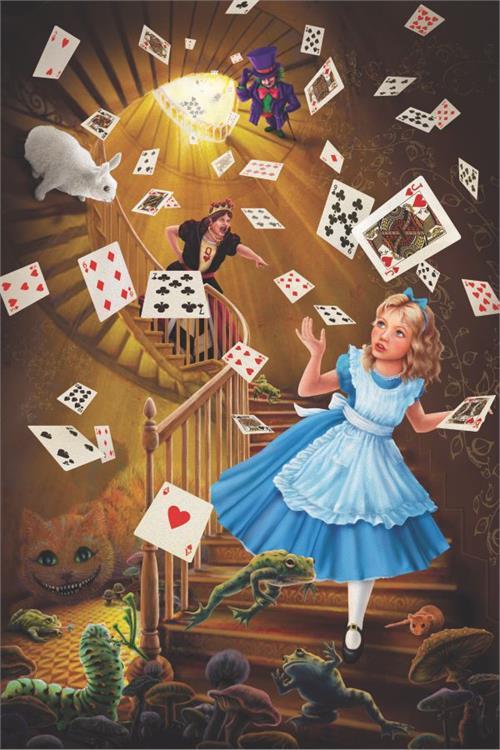 Posters Alice in Wonderland - Stairway - Poster 100944
