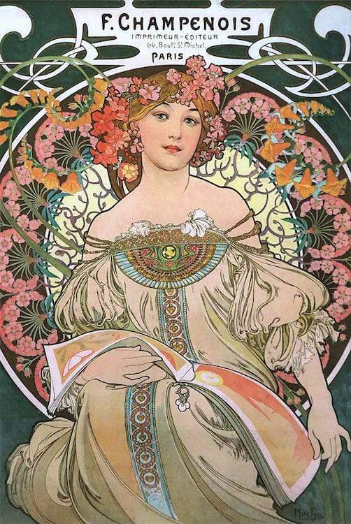 Posters Alphonse Mucha - Reverie - Poster 101925