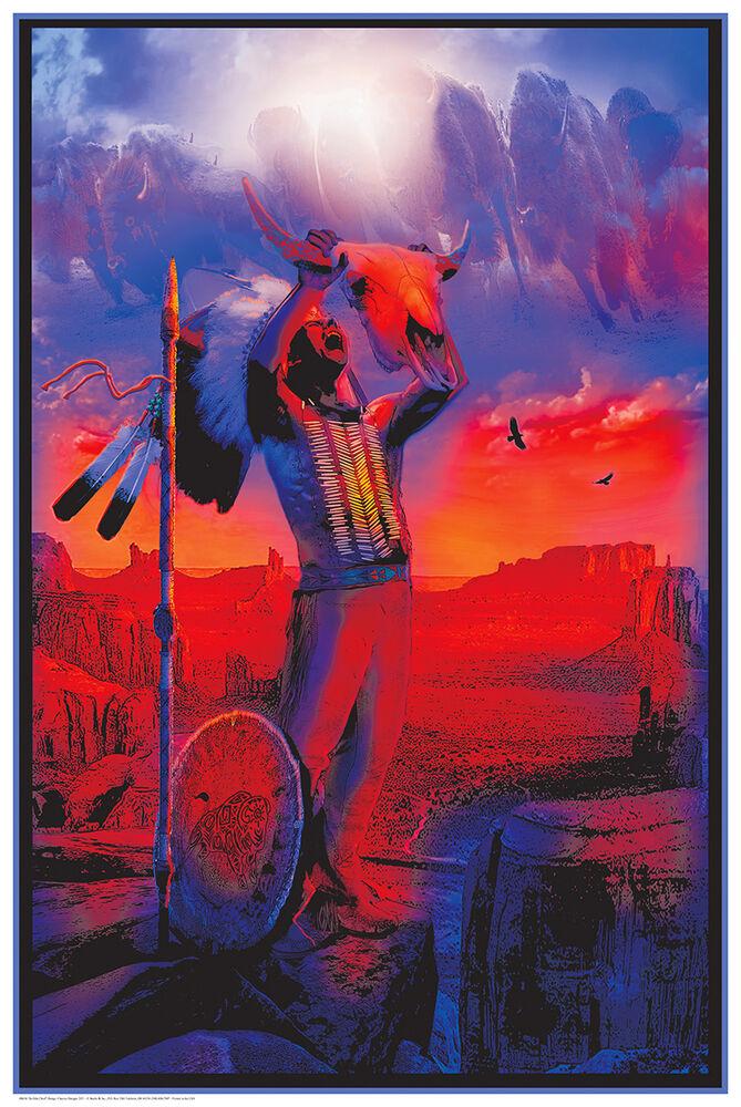 Posters American Indian - Black Light Poster 102224