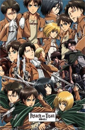 Posters Attack on Titan - Collage - Poster 102297