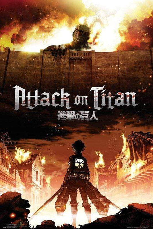 Posters Attack on Titan - Fire - Poster 102093