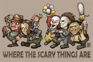 Posters Big Chris - Where the Scary Things Are - Poster 102998