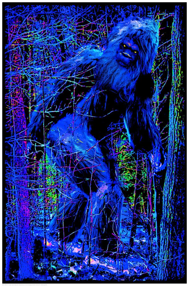 Posters Bigfoot - Black Light Poster 102324