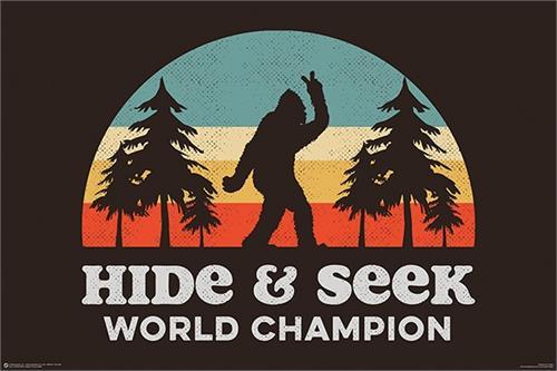 Posters Bigfoot - Hide and Seek Champion - Poster 101052