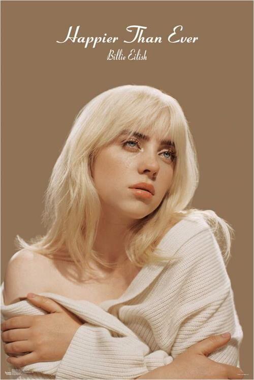 Posters Billie Eilish - Happier Than Ever - Poster 101985