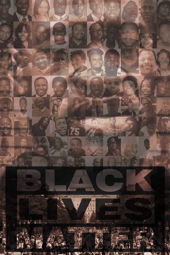 Posters Black Lives Matter - Collage - Poster 102830