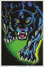 Load image into Gallery viewer, Posters Black Panther King of the Night - Black Light Poster 100143

