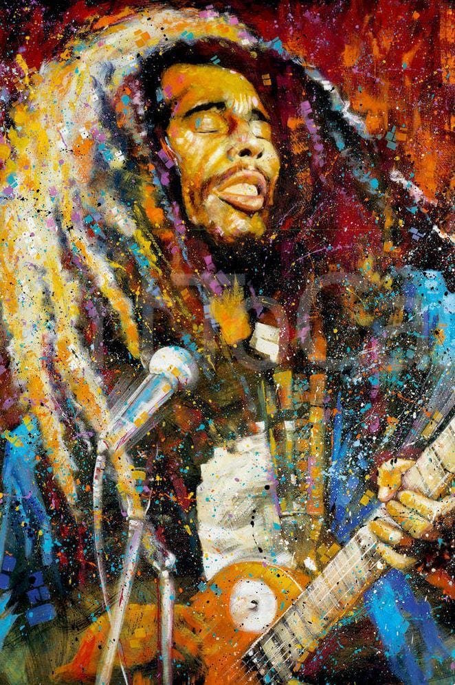 Posters Bob Marley - Abstract - Poster 101404