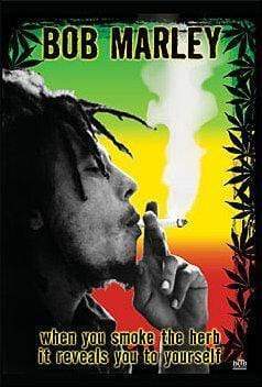 Posters Bob Marley - Smoke the Herb - Poster po-277