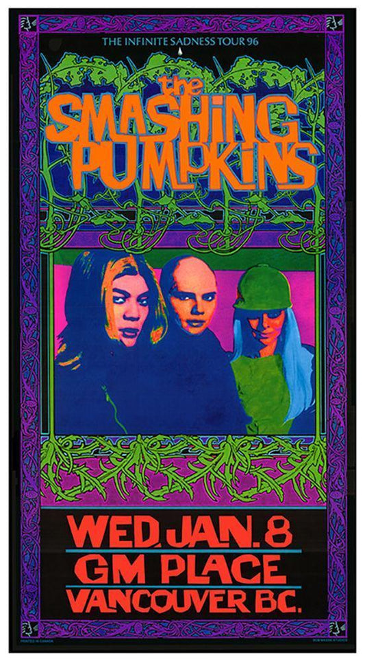 Bob Masse - Smashing Pumpkins - Concert Poster