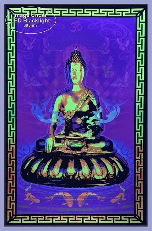 Posters Buddha - Black Light Poster 100195