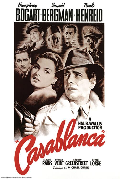 Posters Casablanca - One Sheet - Movie Poster 101142