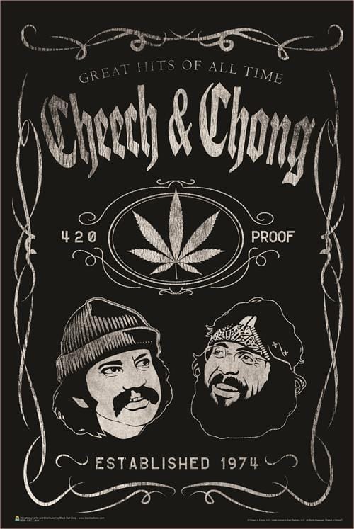 Cheech and Chong - 1974 - Poster – TrippyStore