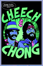 Load image into Gallery viewer, Posters Cheech and Chong - Faces - Black Light Poster 100960
