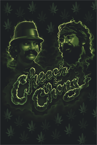 Posters Cheech and Chong - Green Haze - Poster 100977