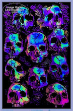 Load image into Gallery viewer, Posters Crypt Skulls - Black Light Poster 100169
