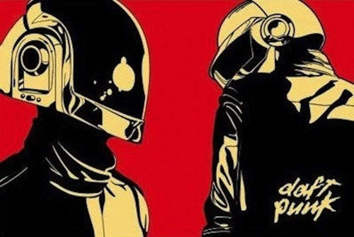 Posters Daft Punk - Red - Poster 102075