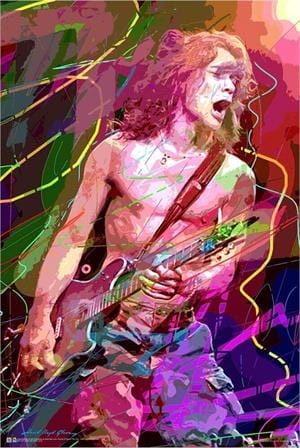 Posters David Lloyd Glover - Eddie Van Halen - Poster 102984