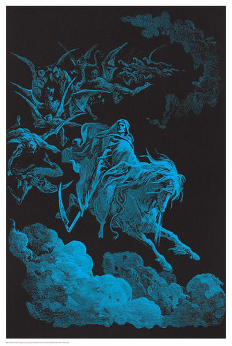 Posters Death Rides a Pale Horse - Black Light Poster 101186