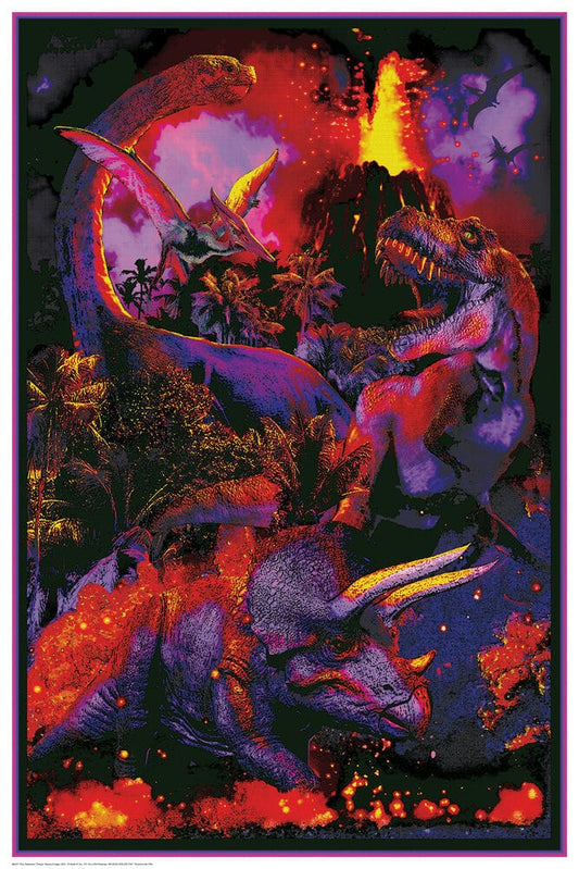 Posters Dino Extinction - Black Light Poster 102325