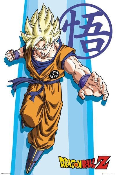Posters Dragon Ball Z - Super Saiyan Goku - Poster 102345