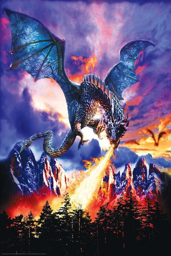 Posters Dragon Fire - Poster 101236