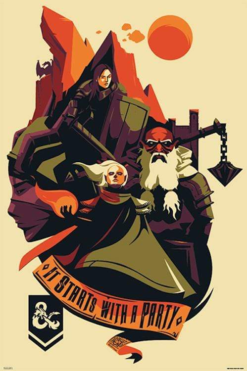 Posters Dungeons and Dragons - Poster 101924