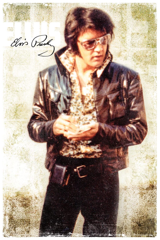 Posters Elvis Presley - Leather Jacket - Poster 102837