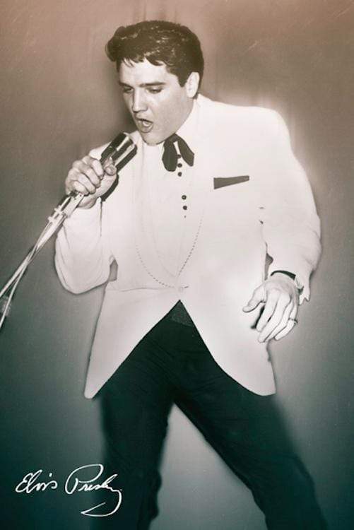 Posters Elvis - White Jacket - Poster 102076
