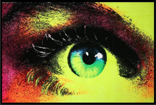 Eye - Black Light Poster