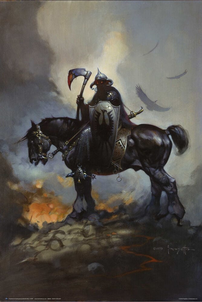 Posters Frank Frazetta - Death Dealer Horseback - Poster 102947
