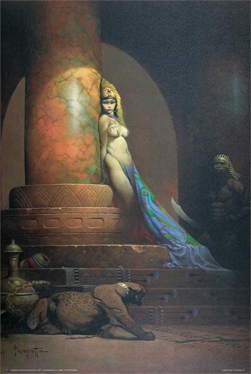 Posters Frank Frazetta - Egyptian Queen - Poster 102968