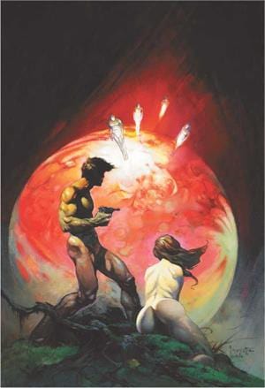 Posters Frank Frazetta - Red Planet - Poster 102965