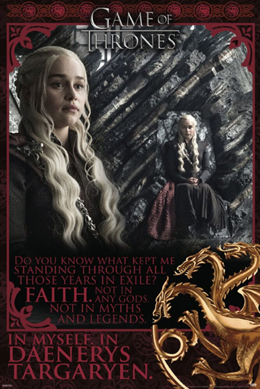 Posters Game of Thrones - Daenerys Targaryen - Poster 102465