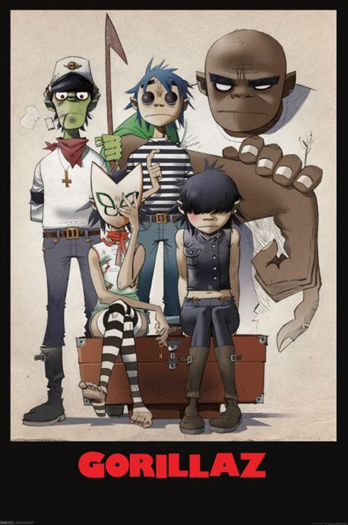 Posters Gorillaz - Family Portrait - Poster 100824