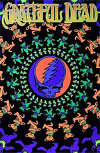 Load image into Gallery viewer, Posters Grateful Dead - Bear Circle - Black Light Poster 101429
