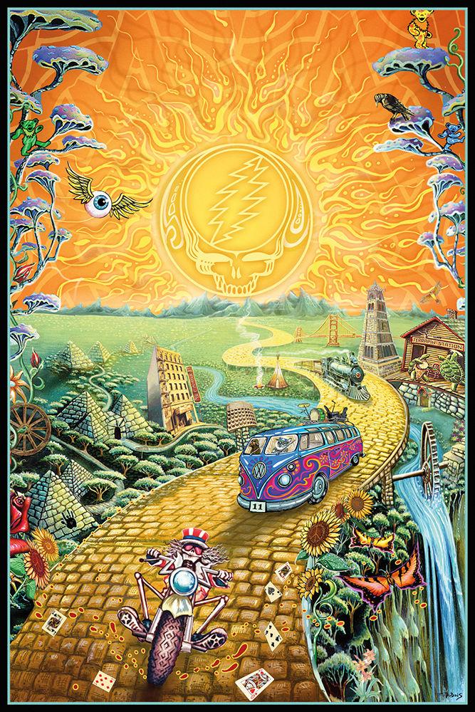 Posters Grateful Dead - Golden Road - Poster 100706