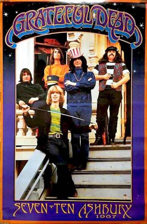 Posters Grateful Dead - Haight Ashbury - Poster 101406