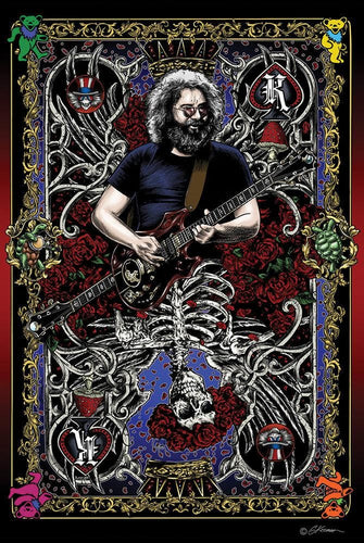 Posters Grateful Dead - Jerry is King Card - Poster 100751