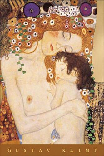 Posters Gustav Klimt - Mother and Child - Poster 101201