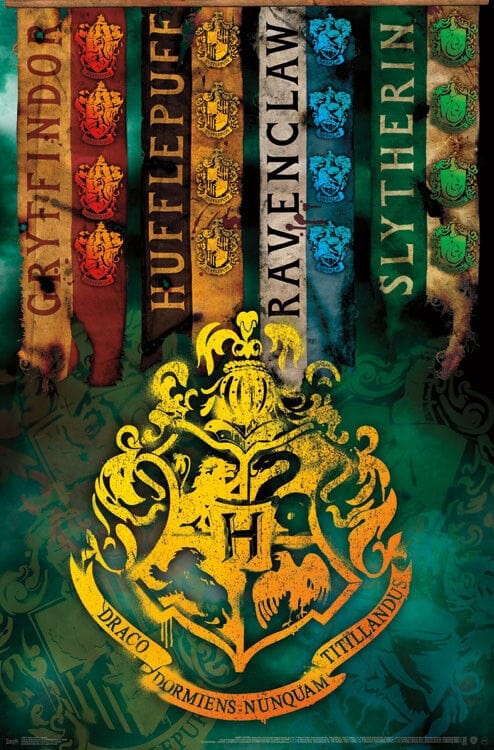Posters Harry Potter - Crests - Poster 102475