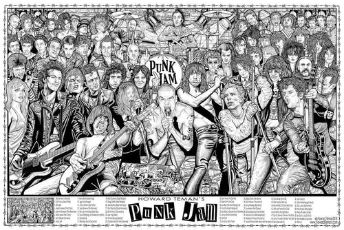 Posters Howard Teman - Punk Jam - Poster 101111