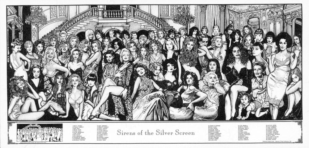 Posters Howard Teman - Sirens of the Silver Screen - Poster 102859