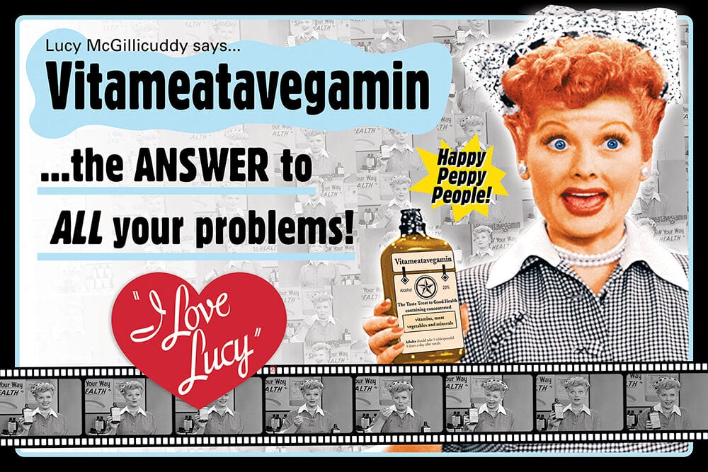 Posters I Love Lucy - Vitameatavegamin - Poster 102844