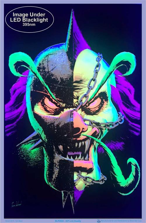 I C P store 3x Laninated Blacklight posters