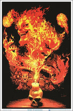 Load image into Gallery viewer, Posters Insane Clown Posse - Jeckel Brothers Flames - Black Light Poster 100290
